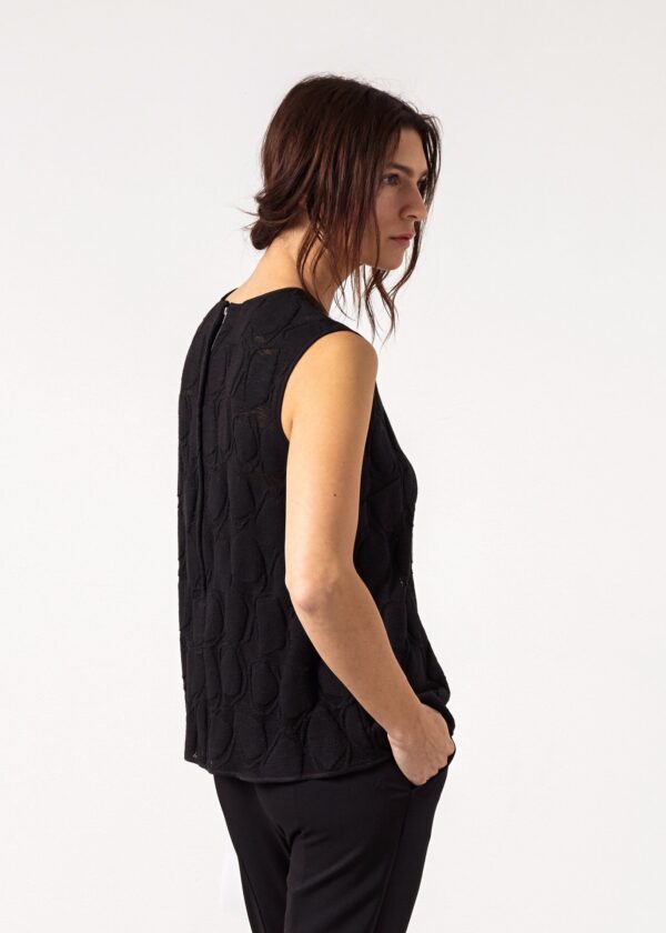 01052015_Lana_Look1_21182_0058.jpg Zip Back Circle Blouse in Black