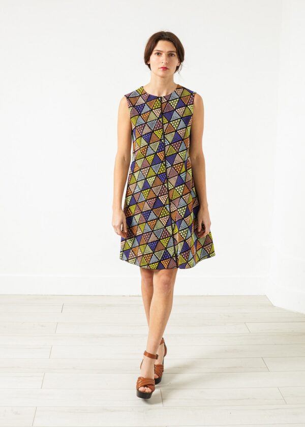 01052015_Lana_Look21_21178_0738.jpg Triangle Sleeveless Dress in Multi