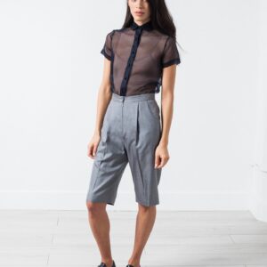 01182015_ASHLEY_Look4_21326_0890_21a25a6e-f6f8-4acd-94be-b13b55665559.jpg Silk Shorts in Grey