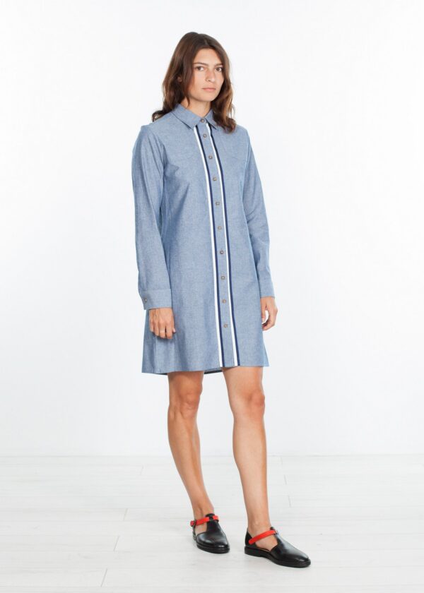 2014-07-26_Lana_Look_32_545.jpg Chambray Shirtdress in Blue
