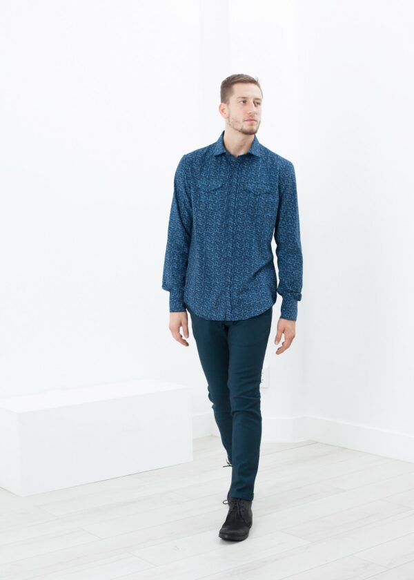 2014-08-25_Matt_Look_164.jpg Western Arkansas Button-Up in Blue Floral