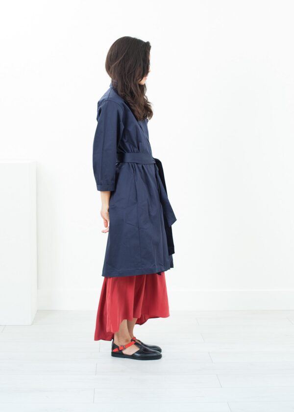 2014-09-02_Ashley_Look_40_1541.jpg Sateen Trench in Navy