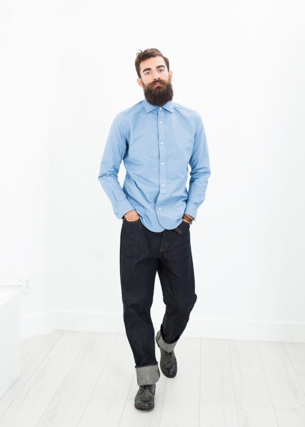 2014-09-04_Addis_Look_11_33.jpg British Officer's Shirt in Sky Blue