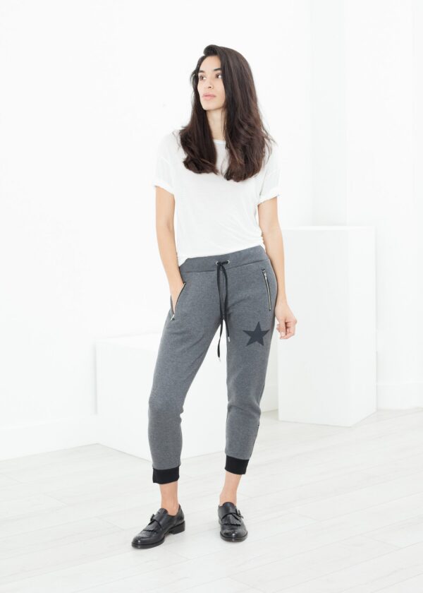 2014-09-30_Ashley_Look_02_8364.jpg Loopwheeler Star Pant in Grey