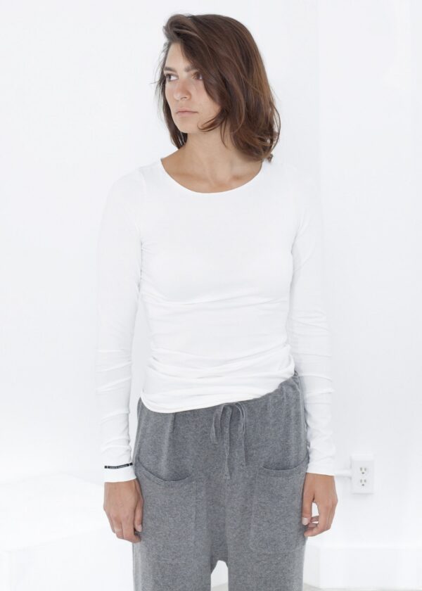 2014_08_10_Lana_Look05_267.jpg Stretch Tee in Milk