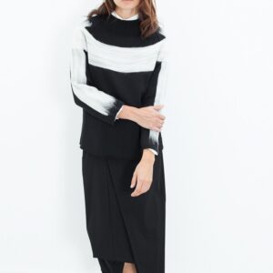 2014_09_27_Lana_Look_11_12.jpg Contrast Felted Sweater in Black