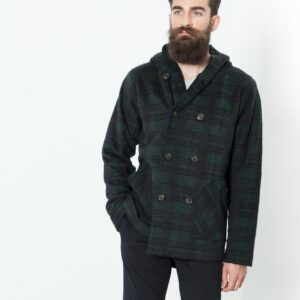 2014_10_18_Addis_Look1403.jpg Double Breasted Hoodie in Forest Plaid