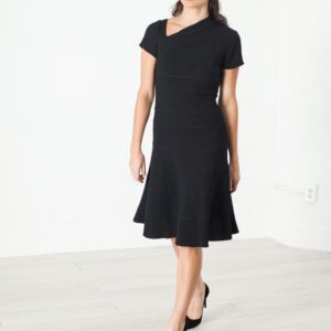 2014_11_17_Lana_Look07_09.jpg Lined Silhouette Dress in Black