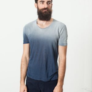 2014_11_3_Addis_Look13_01.jpg Overprint T-Shirt in Navy
