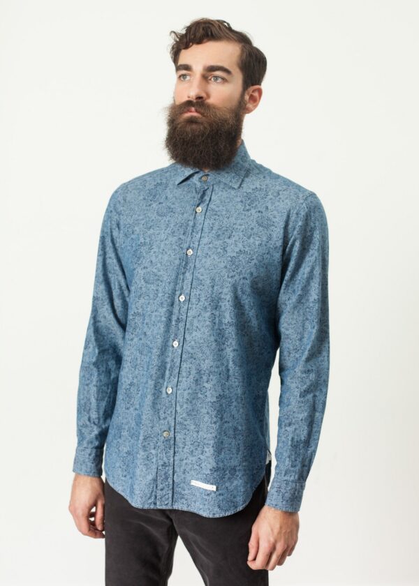 2014_11_3_Addis_Look5_01.jpg Floral Button-Up in Blue