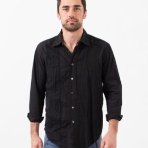 Block Button Up