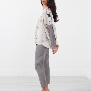 Long Sleeve Box Blouse