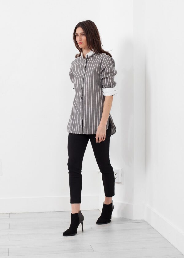 2015-04-19_LANA_LOOK18_40509_20601.jpg Striped Tuxedo Shirt