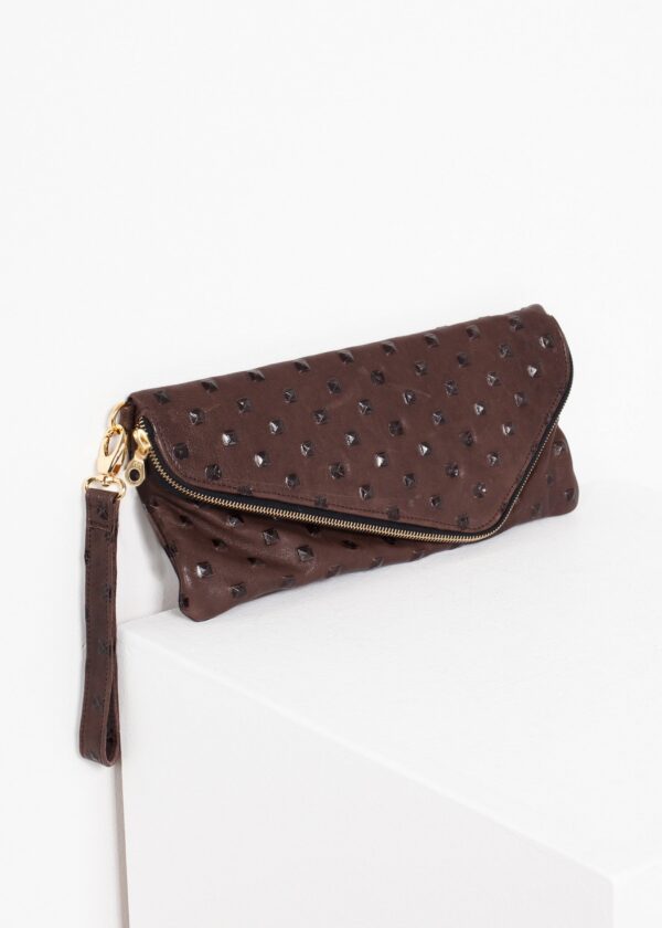 Kate_Mensah_Roxanne_clutch_brown_0053.jpg Roxanne Leather Clutch in Brown