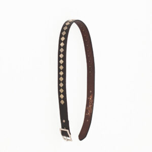 Harlequin Belt in Brown