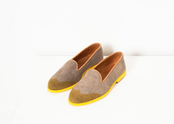 Verba_6796.jpg Wingtip Loafer in Yellow