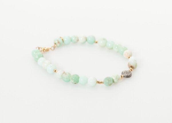 product_bracelet_5octobre_leopold-bracelet_02.jpg Leopold Bracelet in Green Chrysoprase