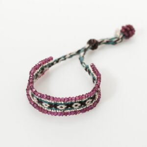 product_bracelet_kalosoma_oaxacan-bracelet_garnet_01.jpg Oaxacan Bracelet in Garnet